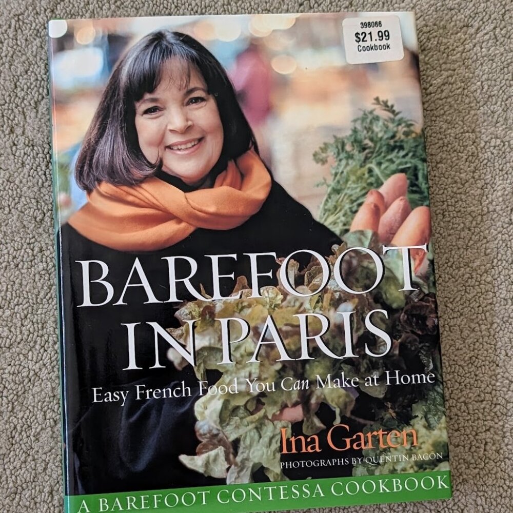 Ina Garten Barefoot in Paris cookbook